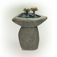 thumbnail image 5 of Alpine Corporation Lotus Rock Fountain Waterfall with LED Lights, 5 of 12