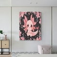 thumbnail image 6 of KLL Chibi Axolotl Sakura Fantasy Print Farmhouse Canvas Wall Art,Wall Decorations For Living Room Office Canvas Wall Decor for Home Decorations, 12'×16’’, 6 of 8