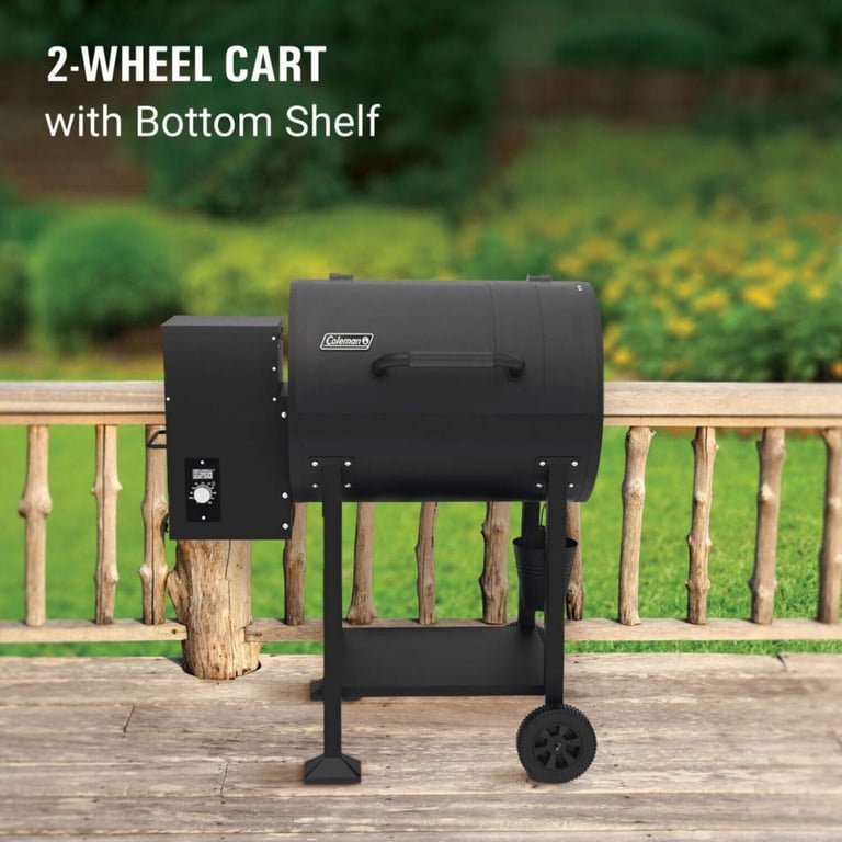 Coleman Cookout Instant BBQ, Woodfired Pellet Grill & Smoker, 690