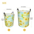thumbnail image 5 of ZICANCN Dots Circle Laundry Basket Organizer - Dirty Clothes Hamper for Bathroom Kids Girls Boys Laundry Hamper Medium, 5 of 8
