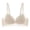 Khaki, variant on Womens Bras No Underwire Adjustable Straps Cutout Breathable Bralette Comfortable Daily Support Bras