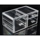 thumbnail image 1 of 24x13,7x11cm storage box drawer jewelry makeup transparent storage box, 1 of 3