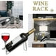 thumbnail image 4 of Creative Metal Red Wine Rack Single Wine Bottle Holder Rack Display For Home Living Room Wine Rack (silver), 4 of 5