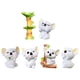 thumbnail image 1 of Adornos para cupcakes XCF 6 piezas figuras en miniatura koala Decoración micropaisajes, 1 of 2