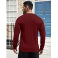 thumbnail image 3 of COOFANDY Men's Henley Shirts Long Sleeve Basic Pullover T-Shirt Lightweight Fashion Casual Solid Tees, 3 of 6