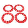 thumbnail image 1 of 4pca ATV Wheel Hub Trim Universal 6 Inch Wheel Hub Trim Decor Plastic Tires Guard for ATV Go Kart, 1 of 7