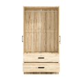 thumbnail image 4 of Woodpeckers Furniture and Mattress 2-Door Wardrobe with 2-Drawers New Design, 4 of 7