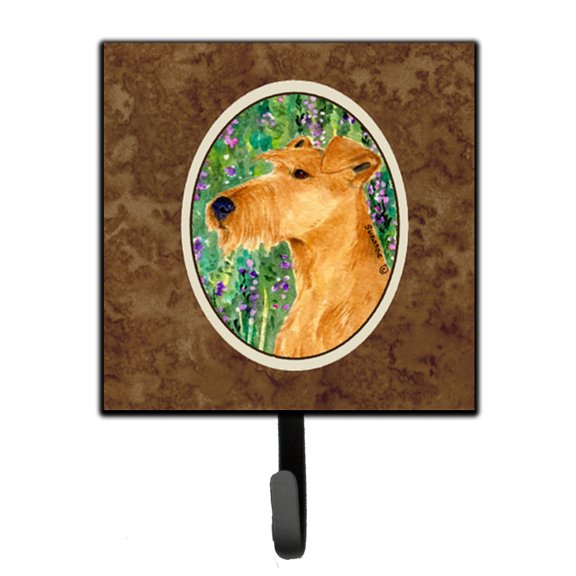Carolines Treasures SS1004SH4 Irish Terrier Leash Holder or Key Hook, Small, Multicolor
