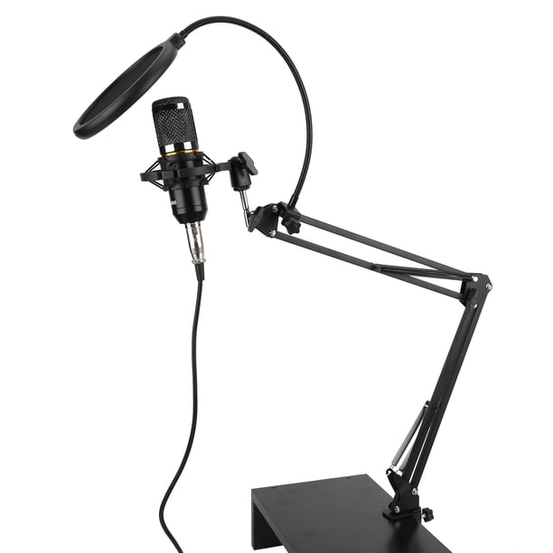 Micrófono de Condensador, Kit de Micrófono de Condensador USB de Bajo Ruido BM800 USB Para Computadora Para Computadora para el Escrito de PC Portátil