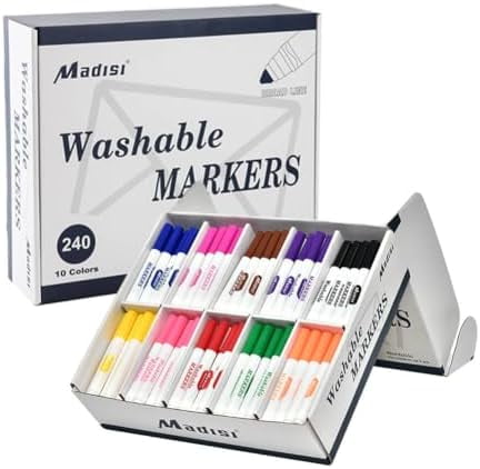 Mr. Sketch® Kids Non-Toxic Scented Washable Chisel Marker Sets