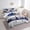 Navy Grey, variant on Erosebridal Sports Football Bedding Twin Size, Vintage Soccer Bedding Sets Twin Size, Navy Grey, Reversible 7 Pieces