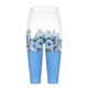 thumbnail image 5 of Mujeres Capri Pantalones Elástico Corbata Cintura Suelta Ajuste con Bolsillos, Casual Y Cómodo Pantalones de Cintura Elástica para las Mujeres, 5 of 6