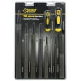 thumbnail image 2 of Steel Grip Multiple in. L X 1 in. W High Carbon Steel Assorted File Set 10 pc, 2 of 2