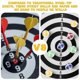 thumbnail image 3 of 24pcs Fabric Dart Board Sticky Balls Dart Hook And Loop Balls Darts Game Accessories, 3 of 4