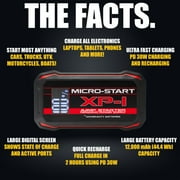 Antigravity Micro-Start XP-1 2000A Lithium Jump-Starter Portable Power Supply with Flashlight