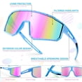 thumbnail image 4 of Gafas de béisbol para niños Sunglasses CMBJJU 6-14 UV400, paquete de 3, 4 of 6