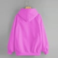 thumbnail image 6 of OWUUcdse Womens Hoodies with Pocket, Drawstring Long Sleeve Athletic Casual Womens Sweatshirts Pink Size S, 6 of 7