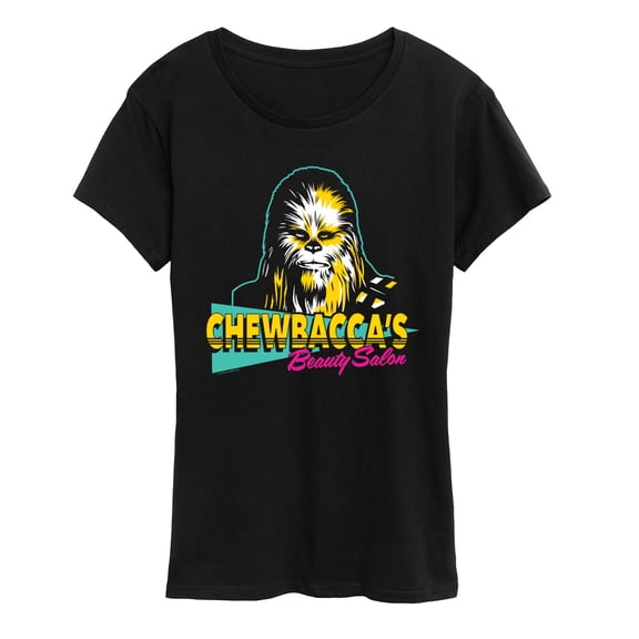 Star Wars - Chewbacca Beauty Salon - Women's Short Sleeve Graphic T-Shirt