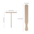 thumbnail image 3 of crepe spreader and spatula set 4 in 1 Crepe Spatula Spreader Set Wooden Portable Spatula Kit Turner Handmade Spreader Tool Breakfast Maker, 3 of 8