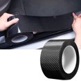 thumbnail image 4 of Car Door Entry Guard Protector Strip - Universal Door Sill Protector Film, Bumper Threshold Guard, Scuff Plate Protectors Tape (2in), 4 of 5