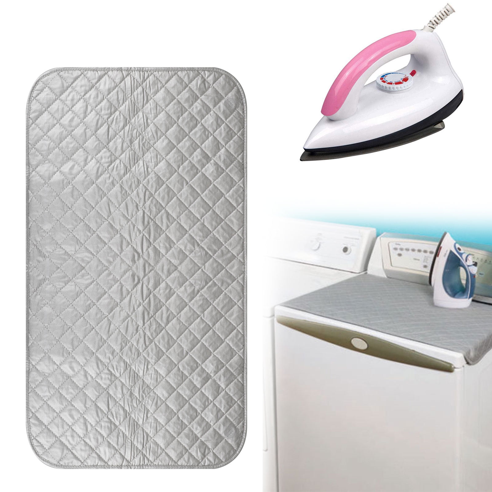 BNYD Portable Ironing Mat Blanket (Iron Anywhere) Ironing Board  Replacement, Iron Board Alternative Cover