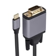 thumbnail image 2 of TYPE C to VGA Cable USB 3.1 to VGA Adapter 10Gbps HD Screen Cord for PC Laptop Monitor, 2 of 5