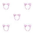 thumbnail image 2 of Sonducket Diadema con orejas de gato de dibujos animados: meticulosa oreja de gato de con dibujos animados y linda diadema con orejas de gato Type2 NO2, 2 of 6