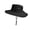9229 half net black, variant on UPF 50+ Wide Brim Fishing Hat, Breathable Mesh Boonie Hat for Outdoor-9229 half net white ash
