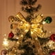 thumbnail image 5 of Luz De Cadena De Cinta Luces de cinta de Navidad de alambre de cobre (blanco cálido con cinta dorada 5m 50LED) Likrtyny Libre de BPA, 5 of 6