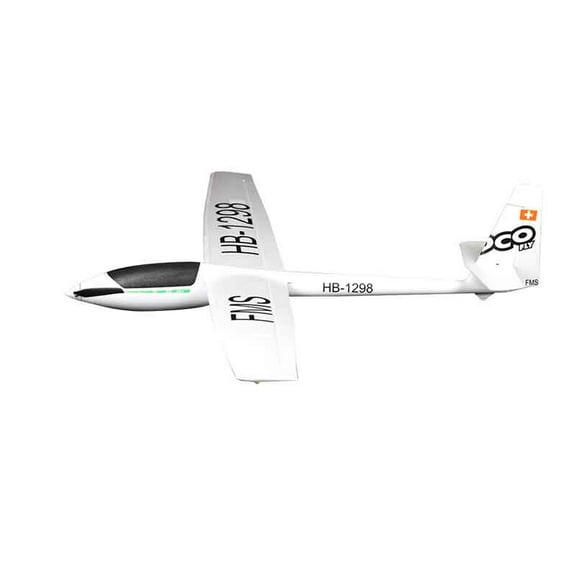 Fms Rc Planes for Adults Remote Control Airplane 2500mm ASW-17 EP Glider Hobby Rc Airplanes PNP (NO Radio, Battery, Charger)