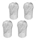 thumbnail image 1 of 4 Pcs Gutter Downspout Guards 3.5 Inch Aluminum Leaf Filter Strainer Expandable Gutter Downspout Protector, 1 of 5