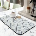 thumbnail image 2 of Keep Kitchen Sparkling 19.5x12in Coffee Drying Mat Highly Absorbent Diatom Mud Mat, Ideal for Counters, Coffee Makers Value Pack,,Coffee Mat, 2 of 7