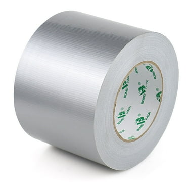 BOMEI PACK 7.5 Mil Heavy-Duty 4 Inch x 55 Yards Silver Duct Tape Waterproof, Strong