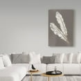 thumbnail image 3 of Trademark Fine Art 'Gold Feathers III on Grey' Canvas Art by Chris Paschke, 3 of 3