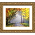 thumbnail image 1 of Gercken, Graham 24x20 Gold Ornate Wood Framed with Double Matting Museum Art Print Titled - Mt. Wilson Autumn, 1 of 4
