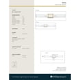 thumbnail image 3 of Millennium Lighting  Tocco LED Bathroom Vanity Light 32 Inch - Modern Gold, 3 of 5