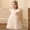 hwj# Beige568, variant on Huowey Girls Toddler Gown Party Formal Dress Ruffled Sleeveless Solid Color Crewneck High Waist Stylish Tiered Layered Mesh Tutu Midi Dress Birthday Wedding Comfy Elegant Clothes,Beige,3-4 Years
