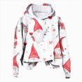 thumbnail image 4 of Towmus Womens Christmas Sweatshirts Long Sleeve Graphic Top Funny Hooded Sweatshirt Cute Pullover for Women, 4 of 4