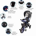 thumbnail image 3 of Triciclo Evolutivo Para Niños Tipo Carriola Asiento 360° 7 En 1 Luz Y Sonido Azul, 3 of 5