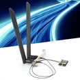 thumbnail image 4 of Adaptateur WiFi, Carte WiFi Installation Simple pour avec Antenne Externe, 4 of 8
