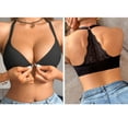 thumbnail image 6 of Avirosel Women's Front Closure Bras Deep V Racerback Comfortable Support Bra for Daily Wear Sleep Sports Everyday Comfort, 6 of 6
