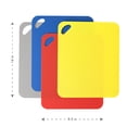 thumbnail image 4 of Dexas Heavy Duty Grippmat Poly Flexible Cutting Mats 4pc 11.5” x 14", 4 of 7