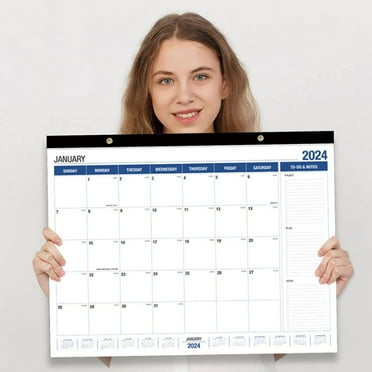 Moocorvic 2024 Calendar 18 Month, Wall Calendar 2024-2025 Desk Calendar ...