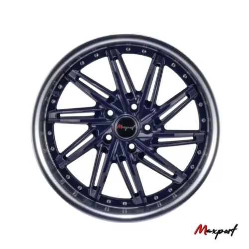 FUDA INDUSTRIES 18 Inch Aluminum Rim 5 Lug 5x114.3, Blue