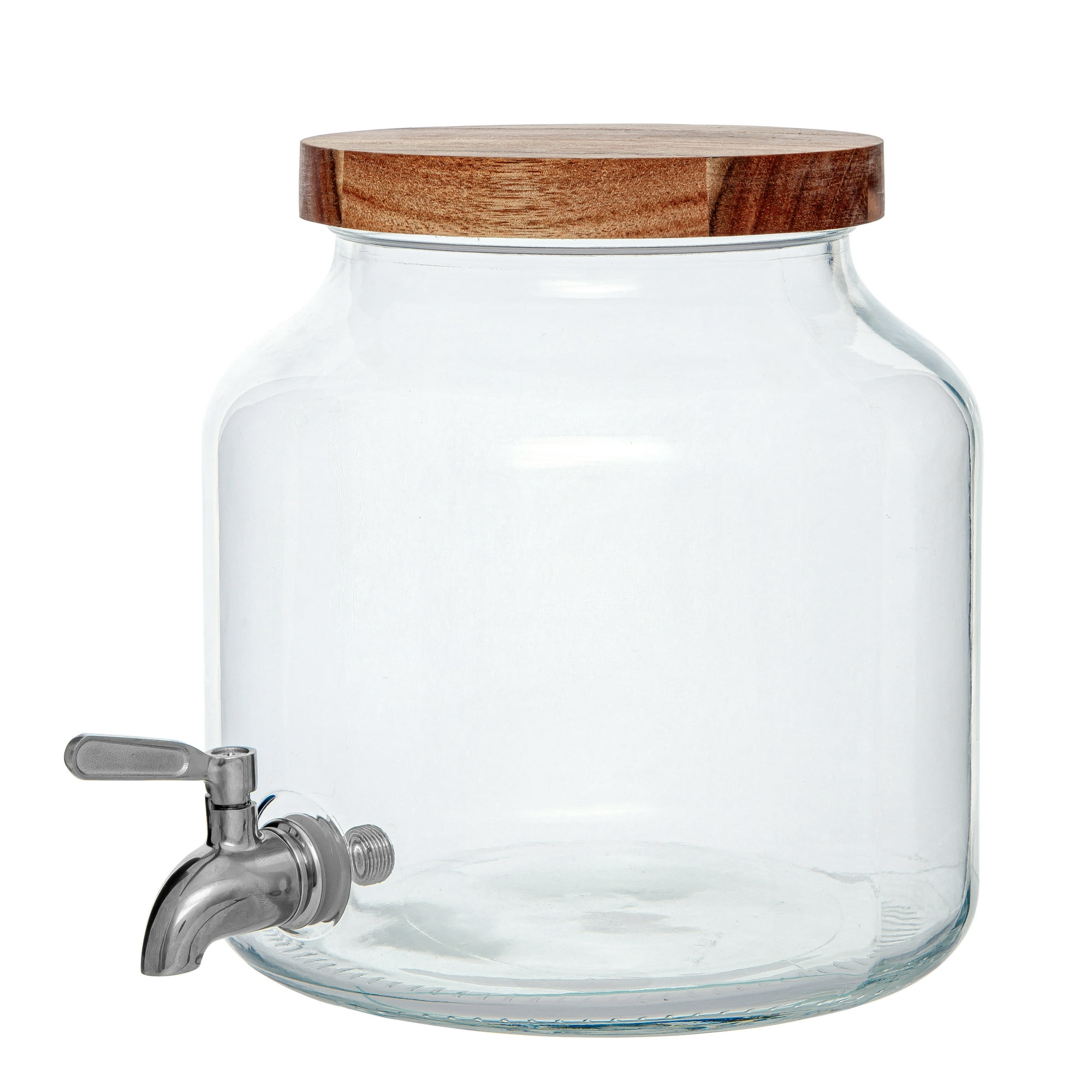 (2 pack) Better Homes & Gardens Glass 1.5 gal Leak Proof Beverage Dispenser