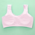 thumbnail image 4 of Ketyyh-chn99 Bras for Girls Training Bra Stretch Cotton Crop Bralette for Teen Girls Pink,M, 4 of 4