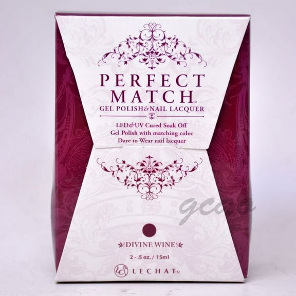 Lechat Perfect match Duo Gel Lacquer Divine Wine PMS185