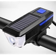 thumbnail image 3 of Headlights Bicycle With Horn Solar Energy Glare Night Ride Usb Charging Waterproof Everyday Bicycle Flashlight Equipment, 3 of 4