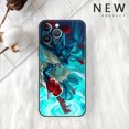 thumbnail image 3 of Funda de silicona negra para Apple iPhone, funda suave de juego de Pokémon para iPhone 13 Pro Max, 11, 12 Mini, 15, 14 Plus, 7, 8, XR, 3 of 5
