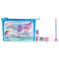thumbnail image 1 of Disney Spray EDT de 0,5 oz, 2 sombras de ojos de 0,04 oz, gemas faciales, brocha cosmética, bolsa 6 Pc Gift Set Disney Disney Brocha cosmética, bolsa 6 Pc Gift Set, 1 of 3